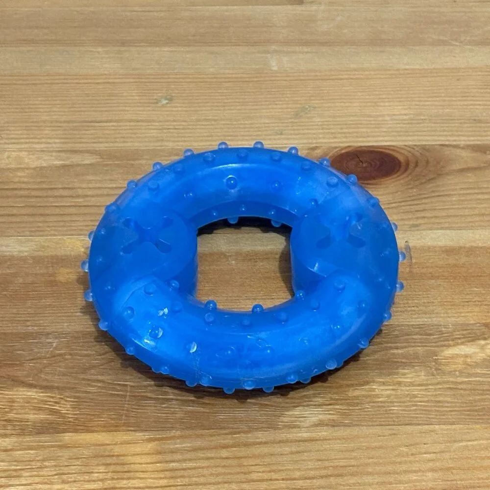 Pet Teether Cooling Chew Toy for Dogs and 2 Puppy KONG Natural Teething Rubber